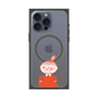 プレミアムスクエアケース with MagSafe［ MOOMIN - Little My - Grinning face ］