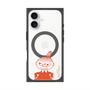 プレミアムスクエアケース with MagSafe［ MOOMIN - Little My - Grinning face ］
