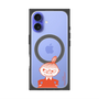 プレミアムスクエアケース with MagSafe［ MOOMIN - Little My - Grinning face ］