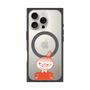 プレミアムスクエアケース with MagSafe［ MOOMIN - Little My - Grinning face ］