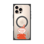 プレミアムスクエアケース with MagSafe［ MOOMIN - Little My - Grinning face ］
