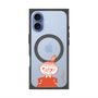 プレミアムスクエアケース with MagSafe［ MOOMIN - Little My - Grinning face ］