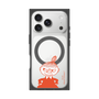 プレミアムスクエアケース with MagSafe［ MOOMIN - Little My - Grinning face ］