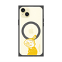 プレミアムスクエアケース with MagSafe［ MOOMIN - Little My - Happy face ］