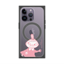 プレミアムスクエアケース with MagSafe［ MOOMIN - Little My - Smile face ］