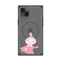 プレミアムスクエアケース with MagSafe［ MOOMIN - Little My - Smile face ］