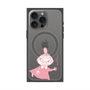 プレミアムスクエアケース with MagSafe［ MOOMIN - Little My - Smile face ］