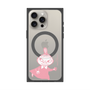 プレミアムスクエアケース with MagSafe［ MOOMIN - Little My - Smile face ］