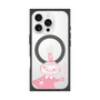 プレミアムスクエアケース with MagSafe［ MOOMIN - Little My - Smile face ］