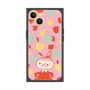 プレミアムスクエアケース with MagSafe［ MOOMIN - Little My - Grinning face/color ］