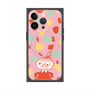 プレミアムスクエアケース with MagSafe［ MOOMIN - Little My - Grinning face/color ］