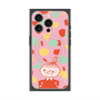 プレミアムスクエアケース with MagSafe［ MOOMIN - Little My - Grinning face/color ］