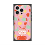 プレミアムスクエアケース with MagSafe［ MOOMIN - Little My - Grinning face/color ］