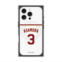 プレミアムスクエアケース with MagSafe［ 楽天イーグルス - #3 Asamura - ホーム ］