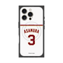 プレミアムスクエアケース with MagSafe［ 楽天イーグルス - #3 Asamura - ホーム ］
