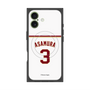 プレミアムスクエアケース with MagSafe［ 楽天イーグルス - #3 Asamura - ホーム ］