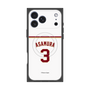 プレミアムスクエアケース with MagSafe［ 楽天イーグルス - #3 Asamura - ホーム ］