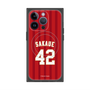 プレミアムスクエアケース with MagSafe［ 楽天イーグルス - #42 Sakaue - ビジター ］