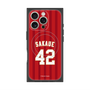 プレミアムスクエアケース with MagSafe［ 楽天イーグルス - #42 Sakaue - ビジター ］