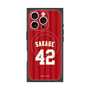 プレミアムスクエアケース with MagSafe［ 楽天イーグルス - #42 Sakaue - ビジター ］