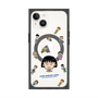 プレミアムスクエアケース with MagSafe［ ちびまる子ちゃん - まる子とお友達 - クリア ］