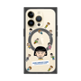 プレミアムスクエアケース with MagSafe［ ちびまる子ちゃん - まる子とお友達 - クリア ］
