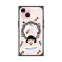 プレミアムスクエアケース with MagSafe［ ちびまる子ちゃん - まる子とお友達 - クリア ］