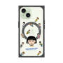 プレミアムスクエアケース with MagSafe［ ちびまる子ちゃん - まる子とお友達 - クリア ］