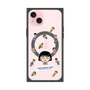 プレミアムスクエアケース with MagSafe［ ちびまる子ちゃん - まる子とお友達 - クリア ］