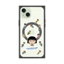 プレミアムスクエアケース with MagSafe［ ちびまる子ちゃん - まる子とお友達 - クリア ］