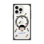 プレミアムスクエアケース with MagSafe［ ちびまる子ちゃん - まる子とお友達 - クリア ］