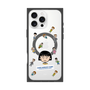 プレミアムスクエアケース with MagSafe［ ちびまる子ちゃん - まる子とお友達 - クリア ］