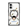 プレミアムスクエアケース with MagSafe［ ちびまる子ちゃん - まる子とお友達 - クリア ］