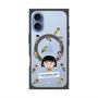 プレミアムスクエアケース with MagSafe［ ちびまる子ちゃん - まる子とお友達 - クリア ］