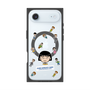 プレミアムスクエアケース with MagSafe［ ちびまる子ちゃん - まる子とお友達 - クリア ］