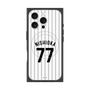 プレミアムスクエアケース with MagSafe［ 千葉ロッテマリーンズ - #77 NISHIOKA ］