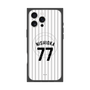 プレミアムスクエアケース with MagSafe［ 千葉ロッテマリーンズ - #77 NISHIOKA ］
