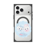 プレミアムスクエアケース with MagSafe［ まじかるベリーベリー - すとろべりーとぶるべりー - ブルー ］