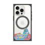プレミアムスクエアケース with MagSafe［ 広島東洋カープ - のんびりスラィリー - パッチワーク ］