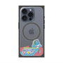 プレミアムスクエアケース with MagSafe［ 広島東洋カープ - のんびりスラィリー - パッチワーク ］