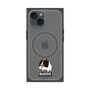 プレミアムスクエアケース with MagSafe［ BUDOG - モノクロ ］