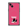 プレミアムスクエアケース with MagSafe［ BUDOG - ピンク ］