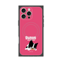 プレミアムスクエアケース with MagSafe［ BUDOG - ピンク ］