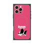 プレミアムスクエアケース with MagSafe［ BUDOG - ピンク ］