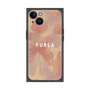 プレミアムスクエアケース with MagSafe［ FURLA - FLOWER VELATO-01 ］