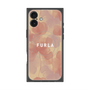 プレミアムスクエアケース with MagSafe［ FURLA - FLOWER VELATO-01 ］