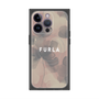 プレミアムスクエアケース with MagSafe［ FURLA - FLOWER VELATO-02 ］