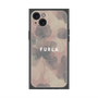 プレミアムスクエアケース with MagSafe［ FURLA - FLOWER VELATO-02 ］