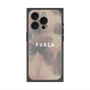 プレミアムスクエアケース with MagSafe［ FURLA - FLOWER VELATO-02 ］