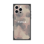 プレミアムスクエアケース with MagSafe［ FURLA - FLOWER VELATO-02 ］